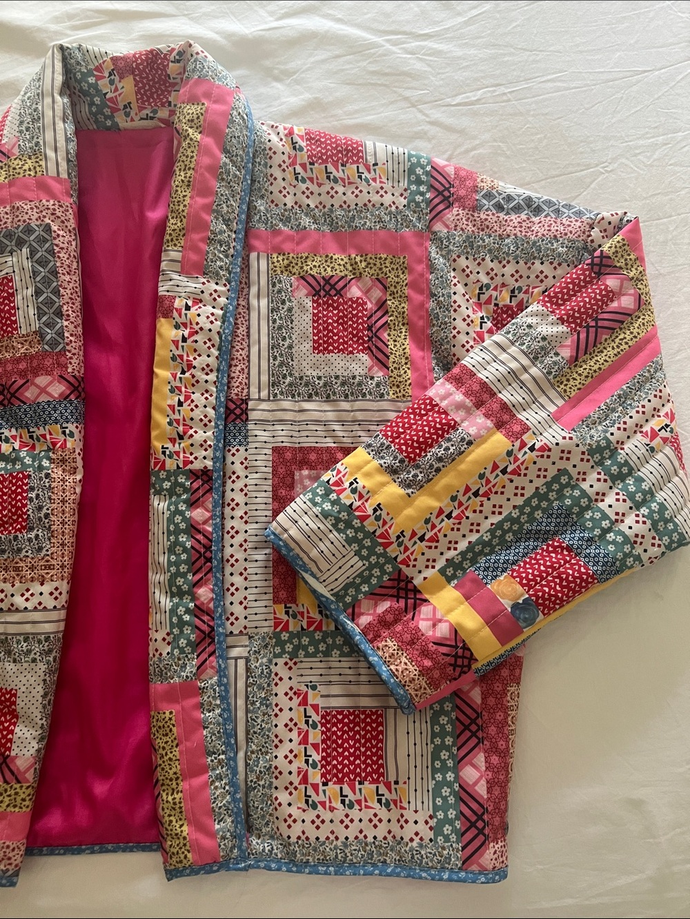 Quilted Patchwork Jacket